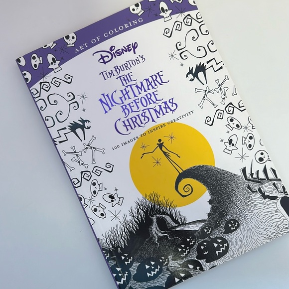 The nightmare before Christmas art of colouring book - Picture 1 of 3